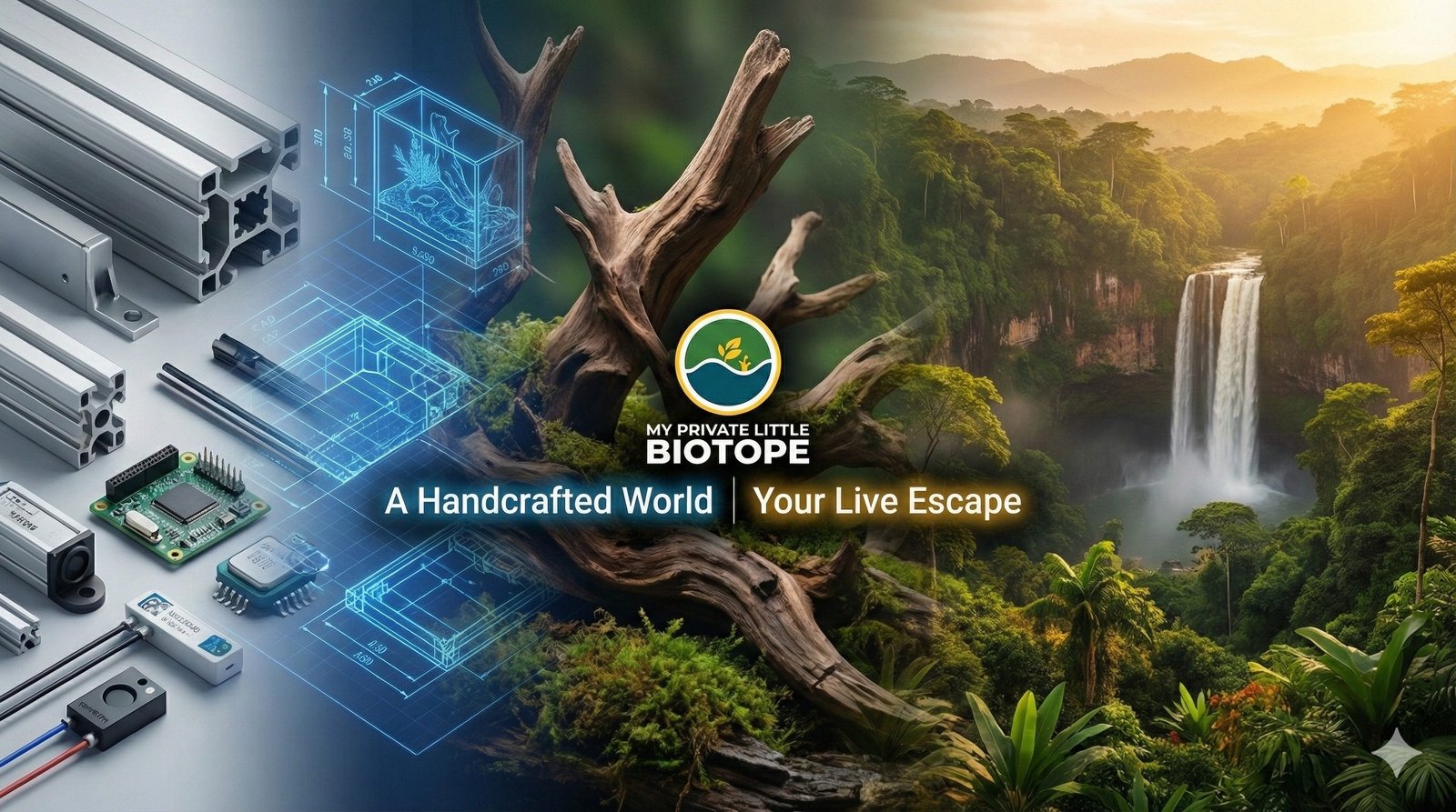 YouTube banner for My Private Little Biotope